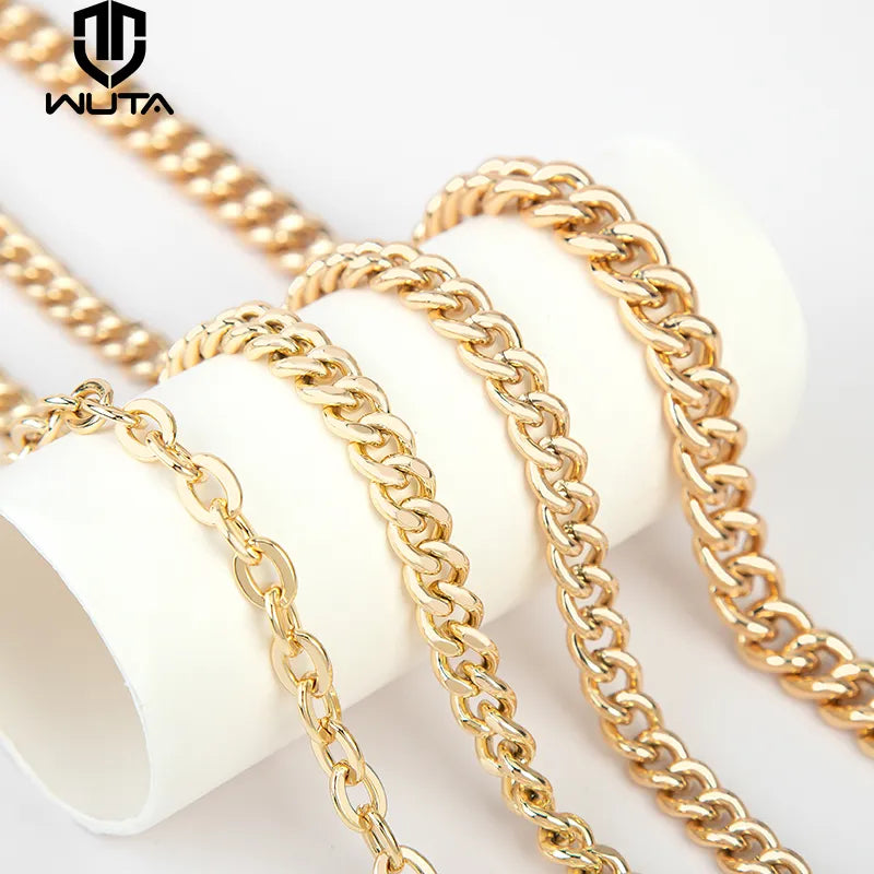 WUTA Handbag Metal Wallet Chain Strap