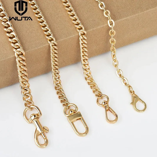 WUTA Handbag Metal Wallet Chain Strap