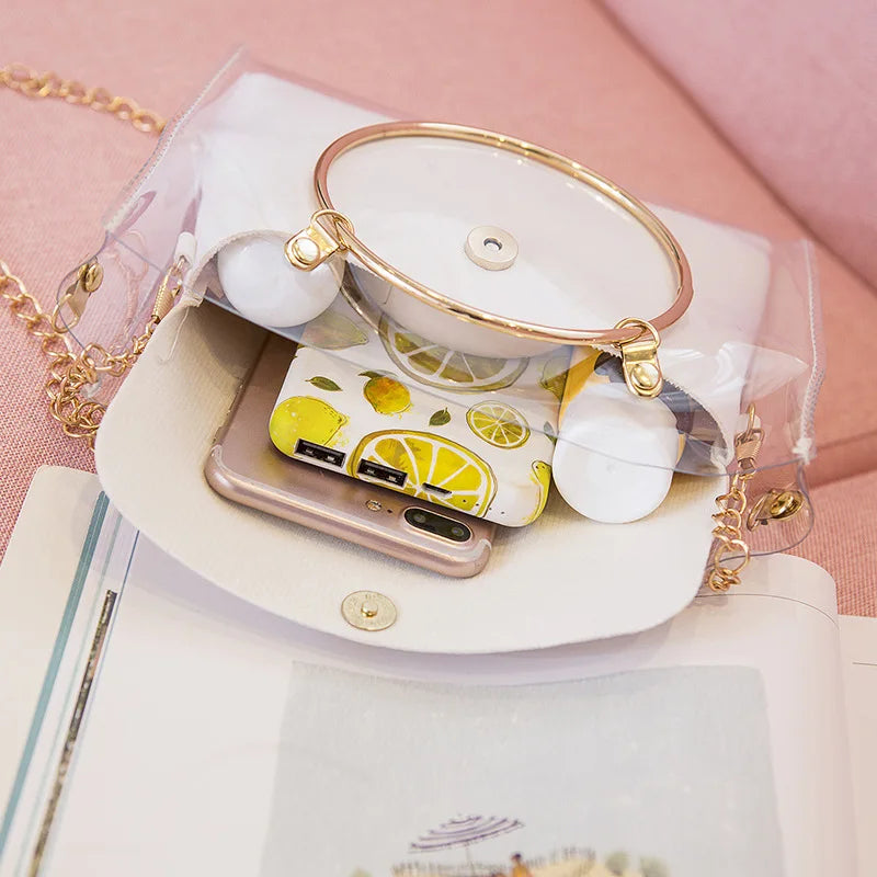 Jelly Transparent Shoulder