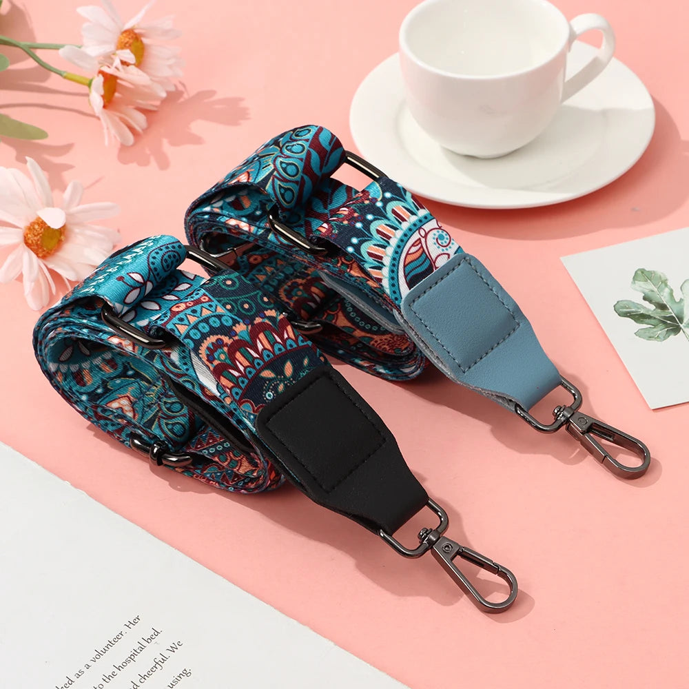 Colored Nylon Wide Bag Strap