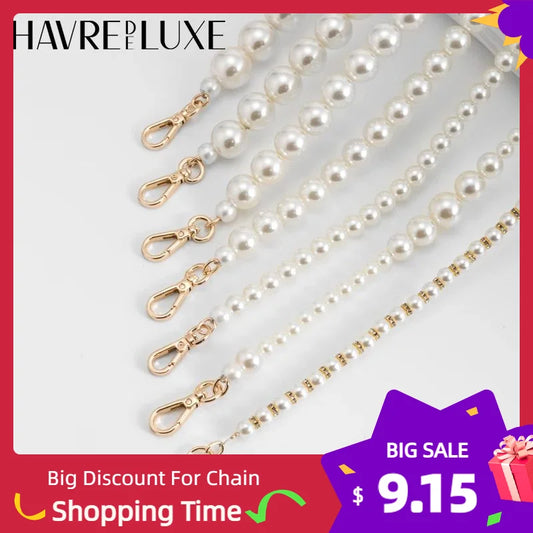 Pearl Chain Shoulder Strap