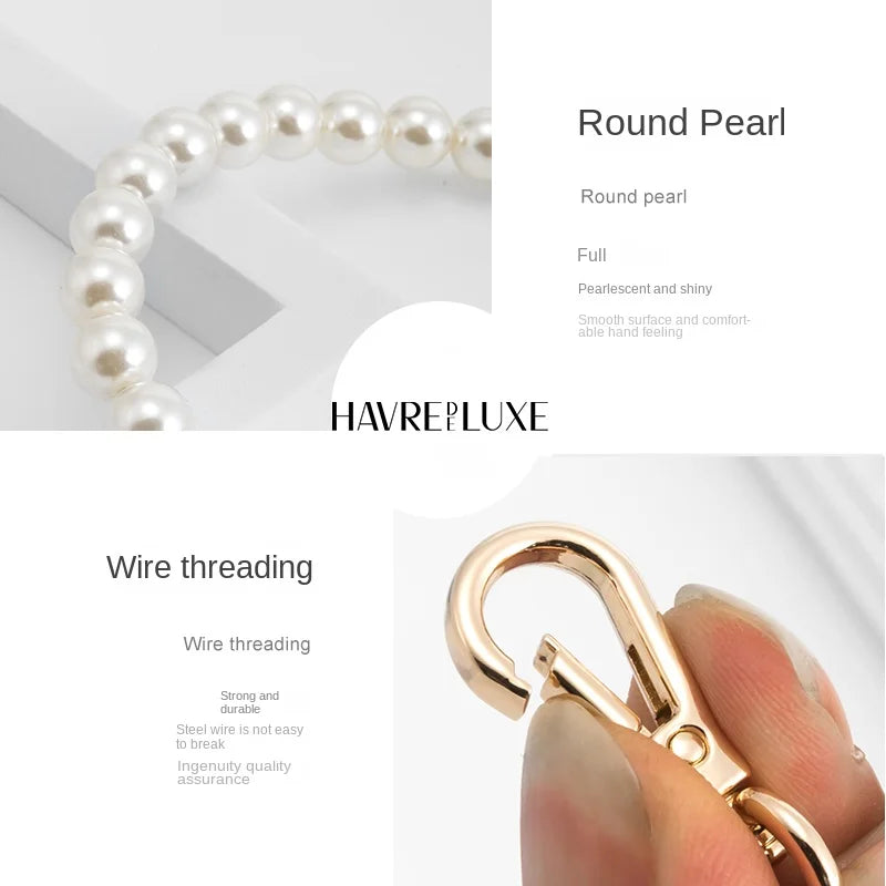 Pearl Chain Shoulder Strap