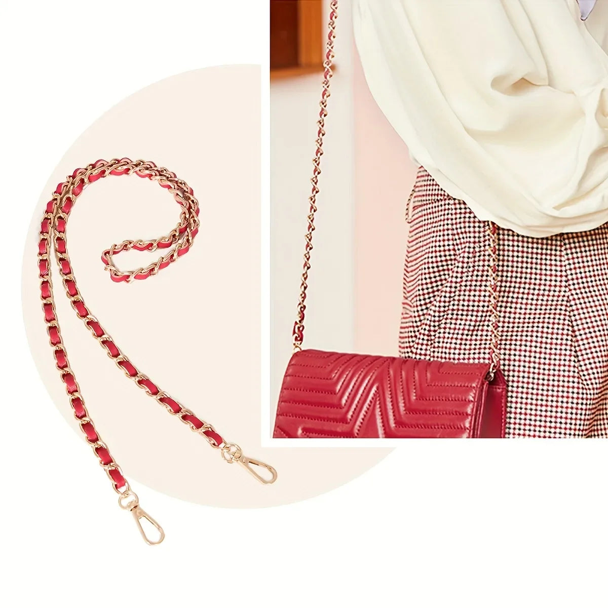 Universal Shoulder Bag Strap Chain