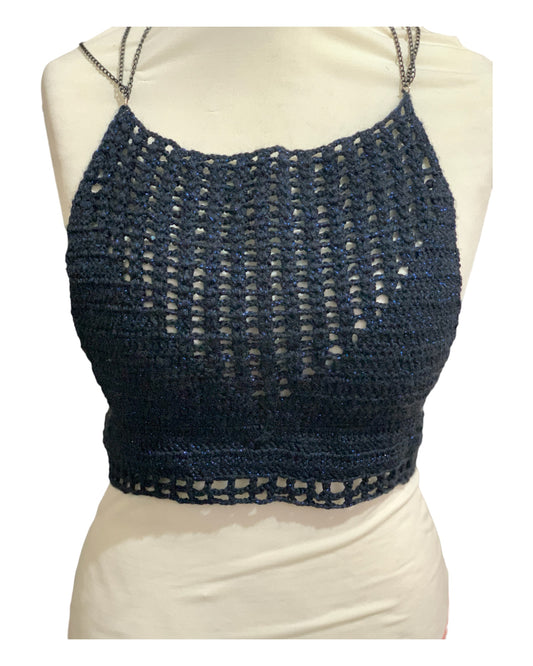 crop top sweet black heard