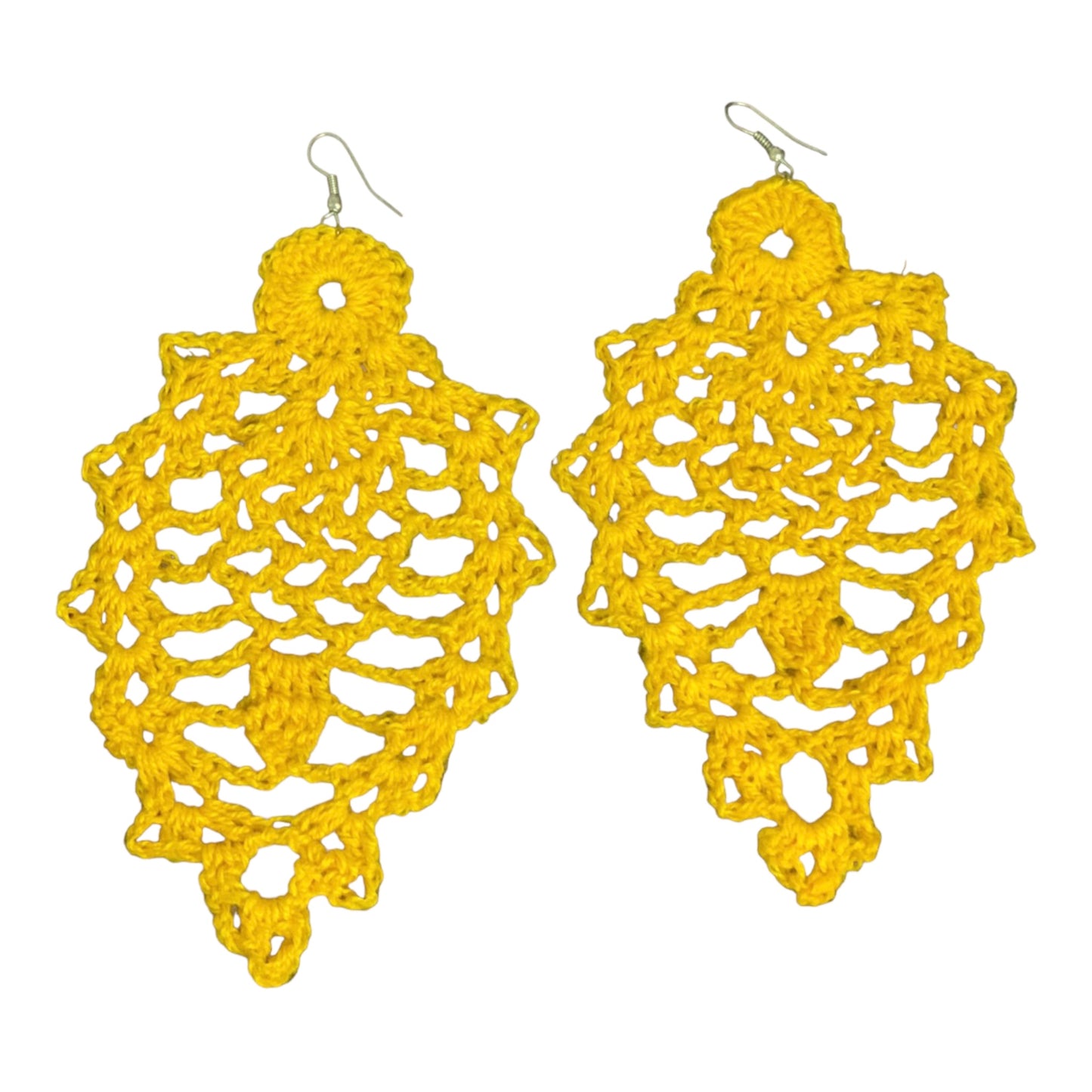 Yellow crochet