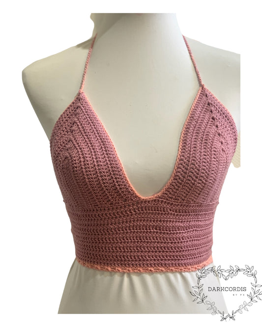 crop top pink melody