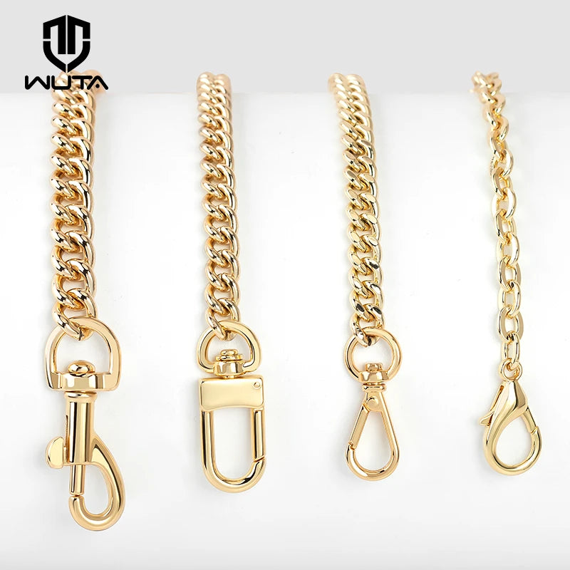 WUTA Handbag Metal Wallet Chain Strap