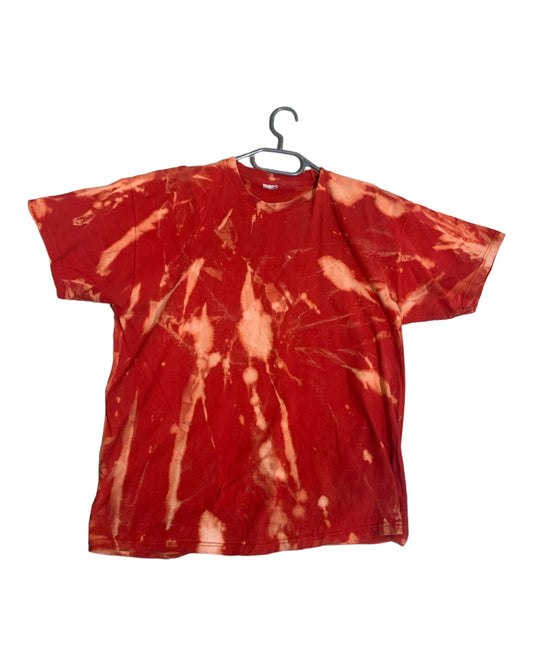 Red dragon tie dye
